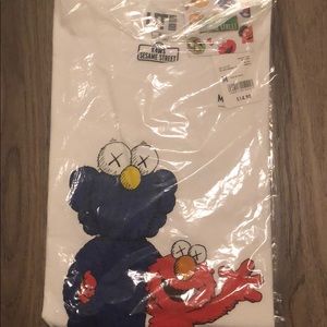Uniqlo x kaws x Sesame Street Tshirt.